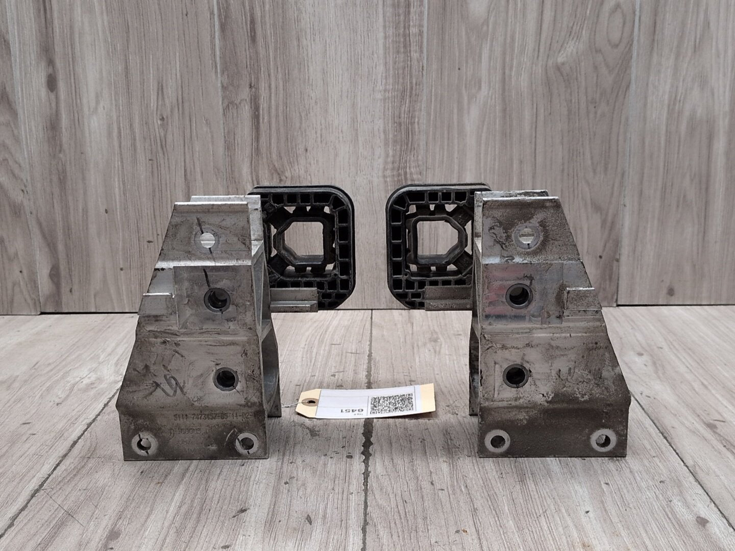 18-24 OEM BMW G01 G02 F97 F98 X3 X4 Left Right Side Bumper Impact Mount Brackets
