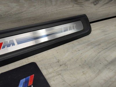 19-24 OEM BMW G20 G21 G26 M SPORT Front Left Right Door Sill Plate Molding Trim