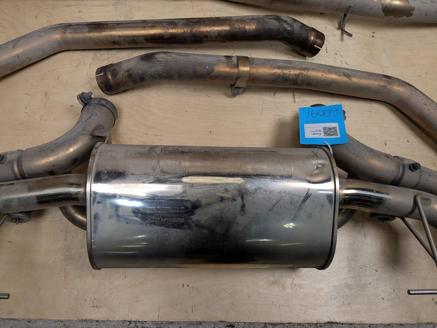 17-24 AMYTRIX BMW G30 M550iX N63TU2 4.4L V8 Valved Exhaust Muffler Pipes SET