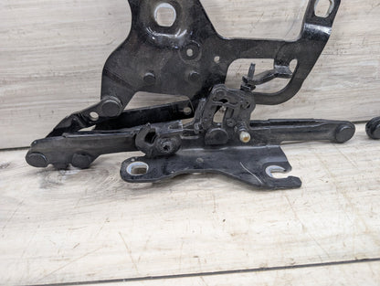 OEM BMW F15 F16 F85 X5 X6 Left Right Hood Hinge Support Bracket Brace SET