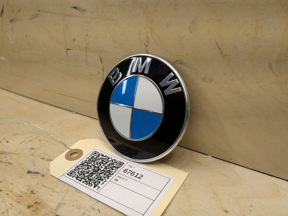 OEM BMW E82 E92 F02 F10 F22 F30 F44 F82 Rear Trunk Lid Round Emblem Logo 82MM