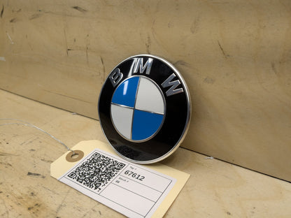 OEM BMW E82 E92 F02 F10 F22 F30 F44 F82 Rear Trunk Lid Round Emblem Logo 82MM