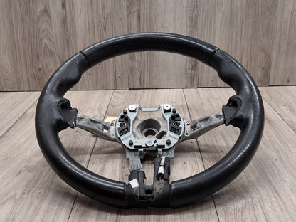 OEM BMW F10 F12 F13 F06 M SPORT Steering Wheel Black Leather MANUAL