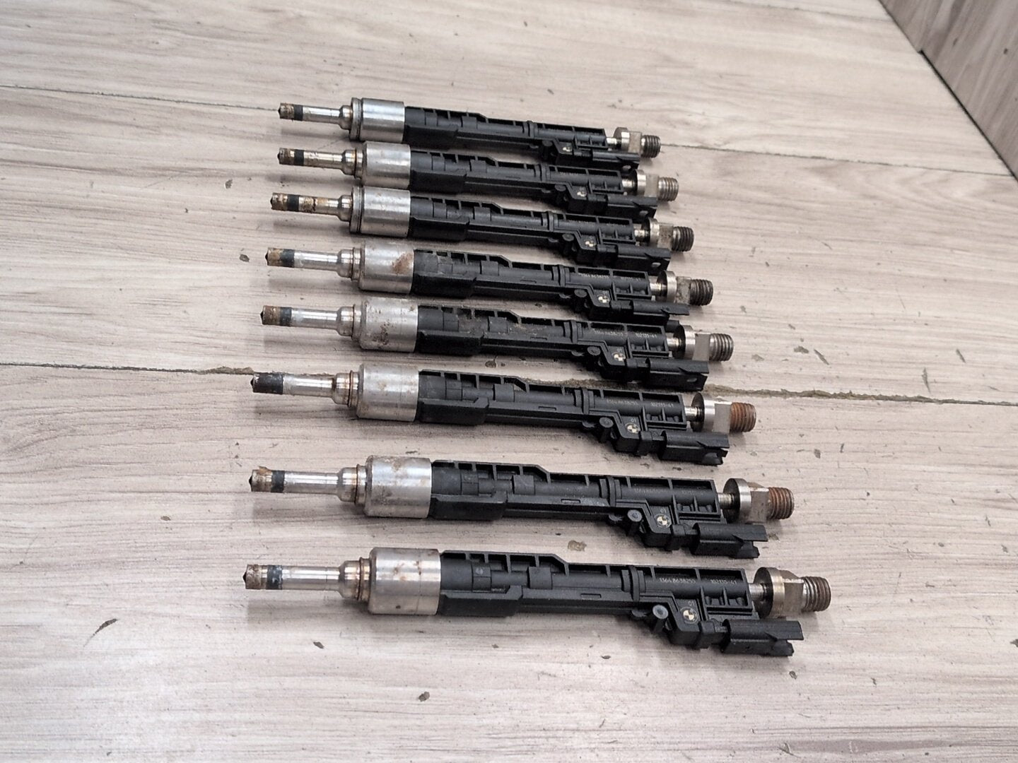 2016-2022 BMW G12 750i N63B44O2 Engine Motor Injector SET 8638255