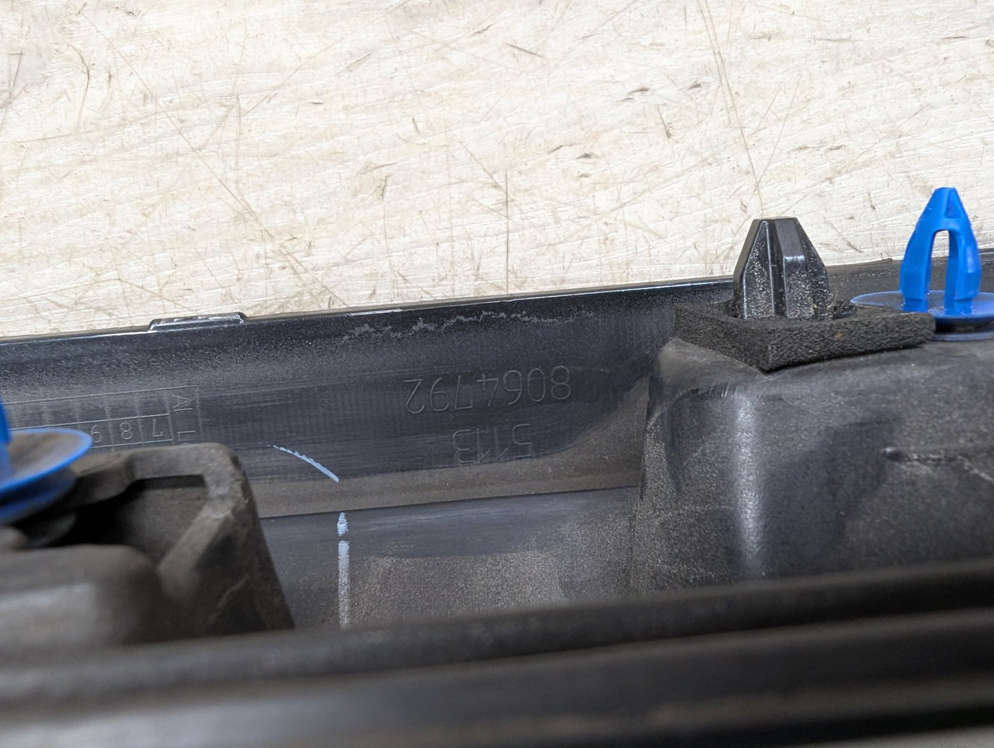 2018 - 2024 BMW X3 G01 Front Right Passenger Exterior Door Trim Molding 8064792 B58B30O1