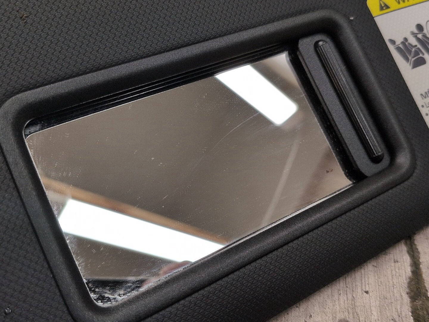 2010-2016 Audi S4 B8 Front Left Right Sun Visor SET 8K0857552L OEM