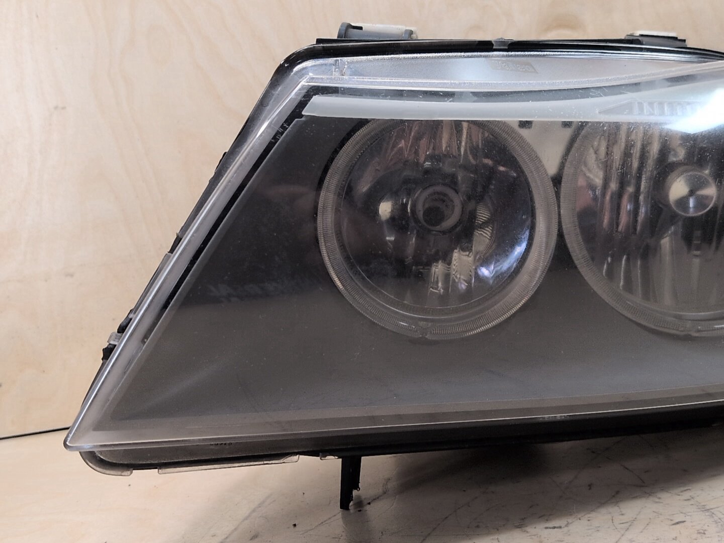 09-11 OEM BMW E90 328 335 LCI Left Driver Side Halogen Headlight w/ Modules