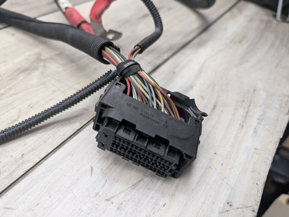 2014 BMW F10 535i Engine Motor Wiring Wire Harness 8605138
