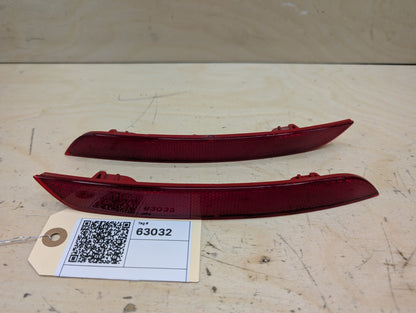 2012-2018 BMW 328i F30 Rear Left Right Bumper Reflectors SET 7301188