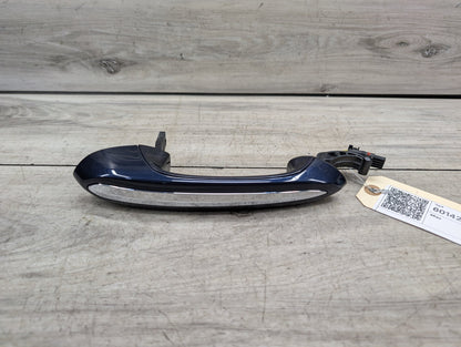 19-21 OEM BMW G30 F90 M5 M8 X5 COMFORT ACCESS Rear Right Door Handle Blue