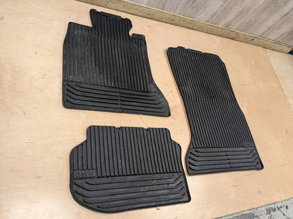 OEM BMW F01 Front Rear Left Right All Weather Carpet Floor Mats SET