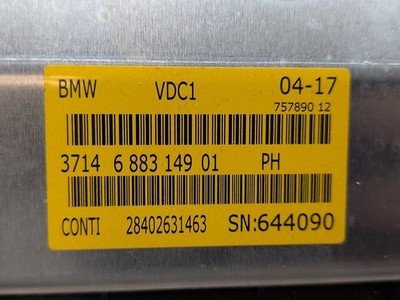 OEM BMW F13 F15 F22 F30 F32 F80 X5 M3 M4 M6 VDC1 Vehicle Driving Control Module