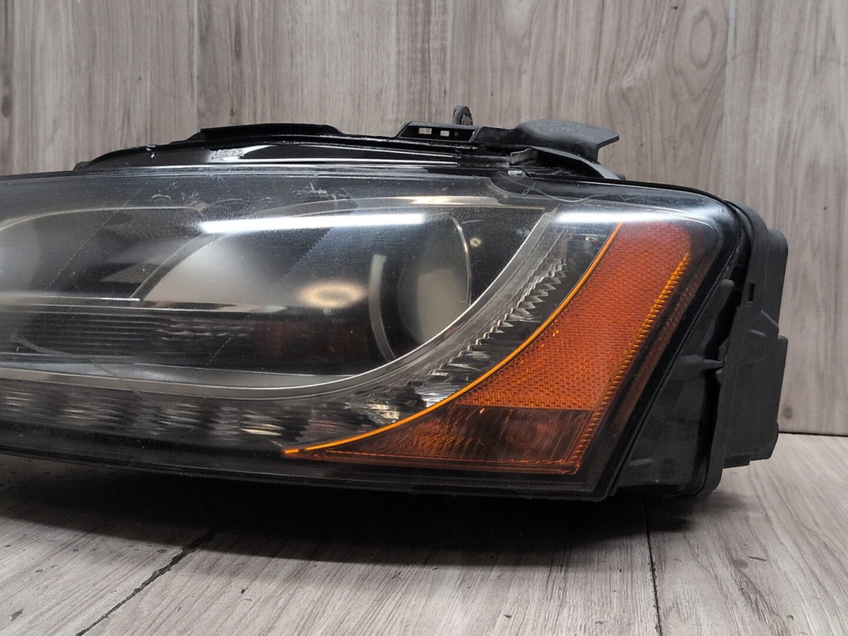 08-12 OEM Audi A5 S5 Front Left Driver Xenon Headlight w/ Modules 8T0941003AM