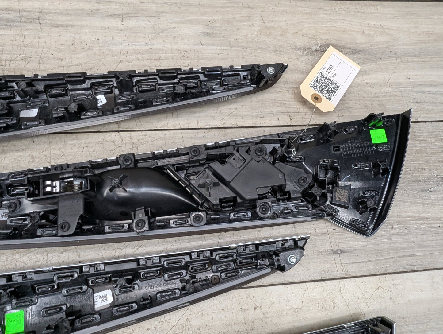 2018 - 2024 BMW X3 G01 Front Rear Left Right Exterior Door Trim Molding SET  B58B30O1