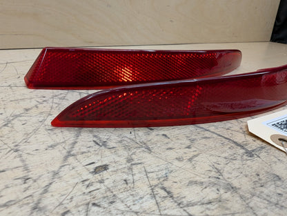 2010-2017 BMW 535i GT xDrive F07 Rear Left Right Bumper Reflectors SET 7318557 OEM