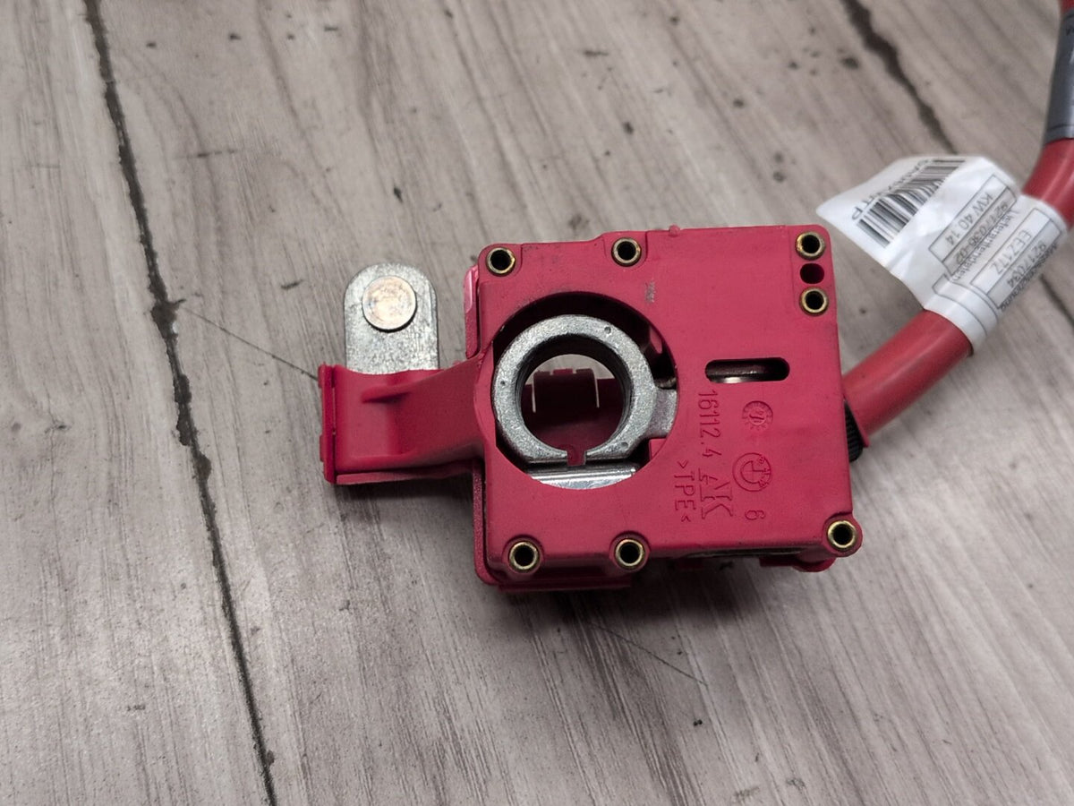 OEM BMW F02 F06 F10 F12 F13 M5 M6 Battery Plus Pole Terminal Positive Red Cable