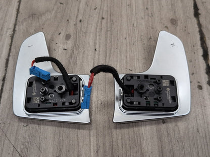 OEM BMW F44 G01 G05 G12 G20 G26 G30 Left Right Steering Wheel Paddle Shifter SET