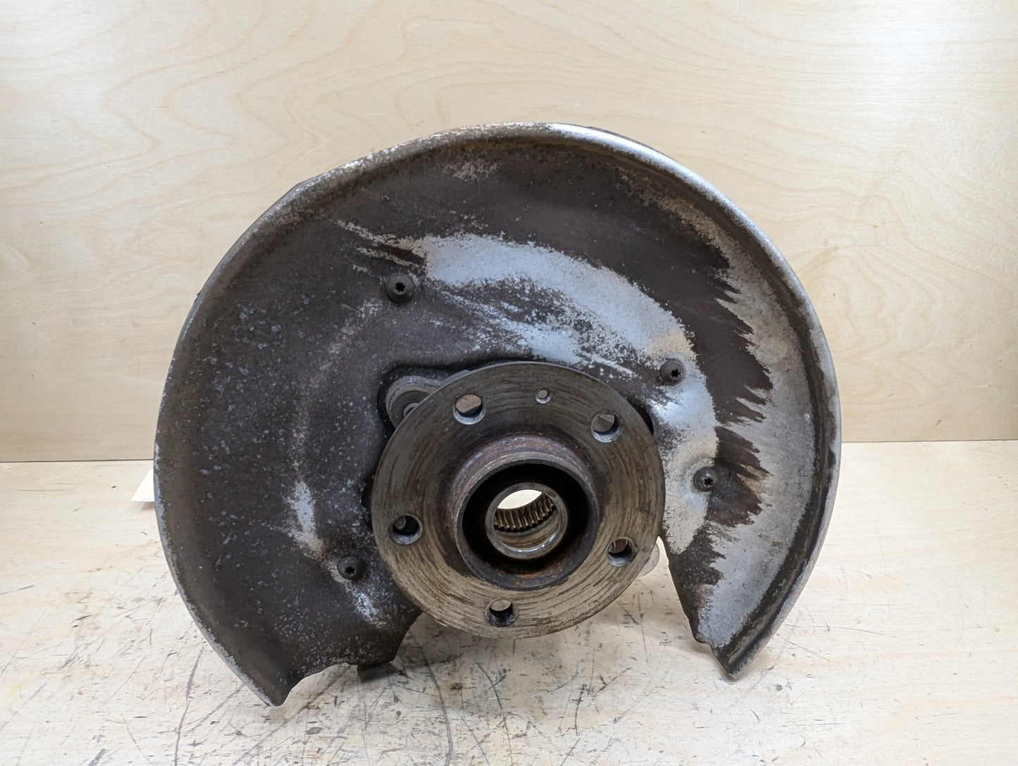 2011-2017 Audi RS5 8T Rear Right Passenger Spindle Knuckle w/ Bearing 8K0505432AS OEM