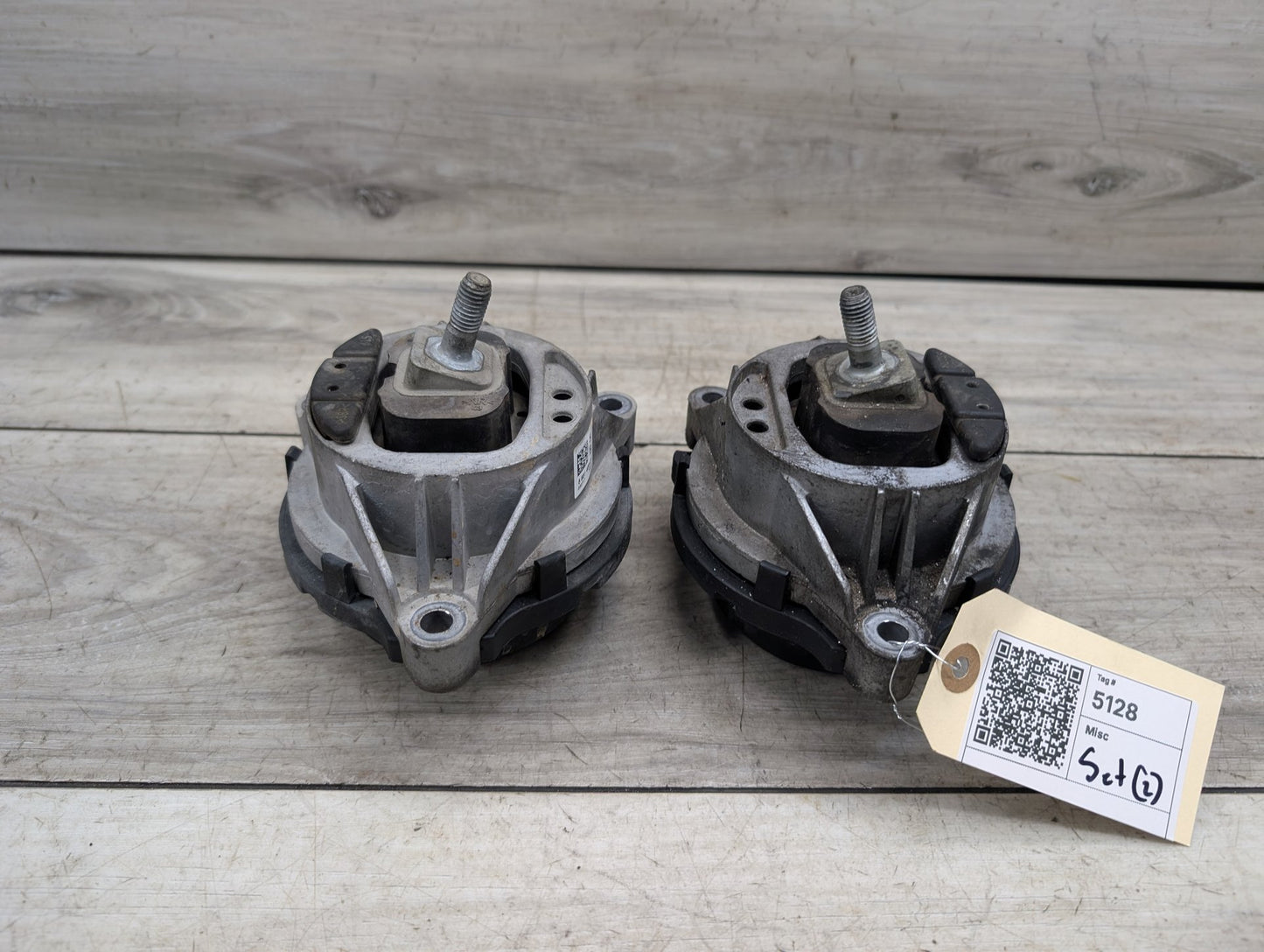 2014 - 2019 BMW 340 F34 Left Right Engine Bracket Support Mount SET 6856403 B58B30M0