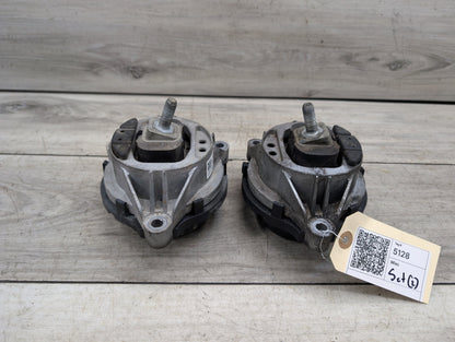 2014 - 2019 BMW 340 F34 Left Right Engine Bracket Support Mount SET 6856403 B58B30M0