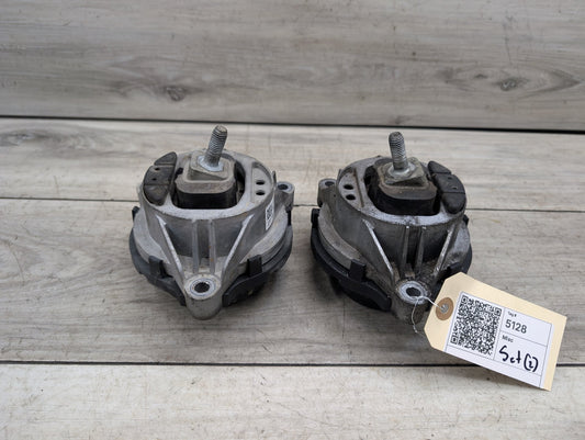 2014 - 2019 BMW 340 F34 Left Right Engine Bracket Support Mount SET 6856403 B58B30M0
