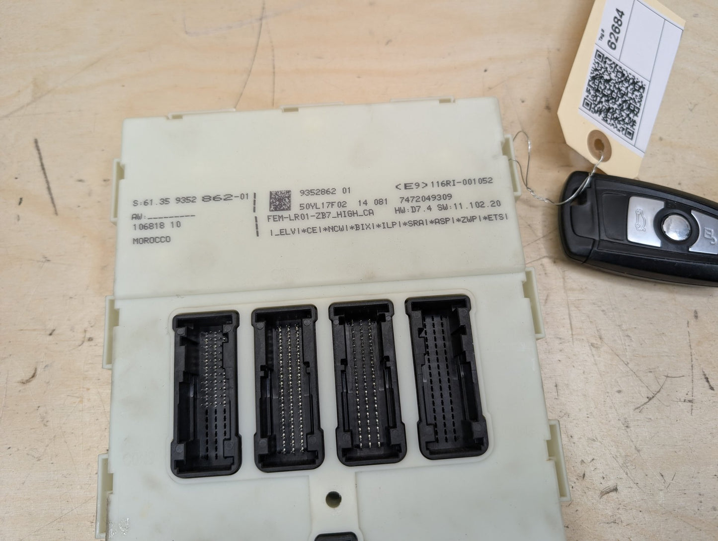 12-20 OEM BMW F22 F82 F30 F32 M2 M3 M4 Front Body Control Electric Module FEM