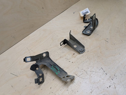 12-20 OEM BMW F30 F32 F33 F36 Front Left Driver Fender Wing Holder Bracket SET
