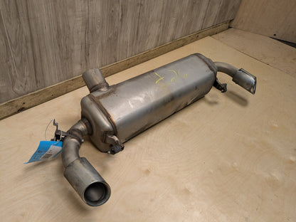 19-23 OEM BMW G20 330 Dual Exhaust Pipe Muffler Silver Tips B46 Engine