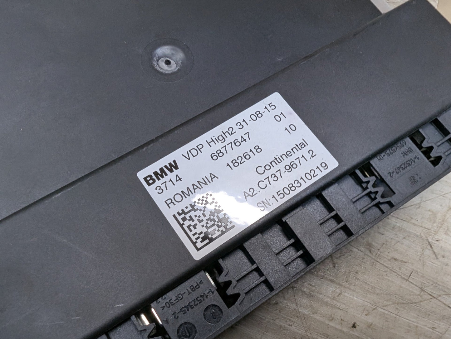 16-19 OEM BMW G11 G12 740 750 Active Air Suspension VDP Control Module Unit
