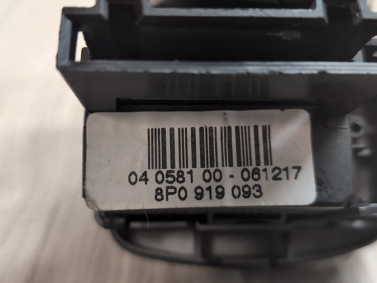 2015-2018 Audi Q3 8U Headlamp Switch 8P0919093
