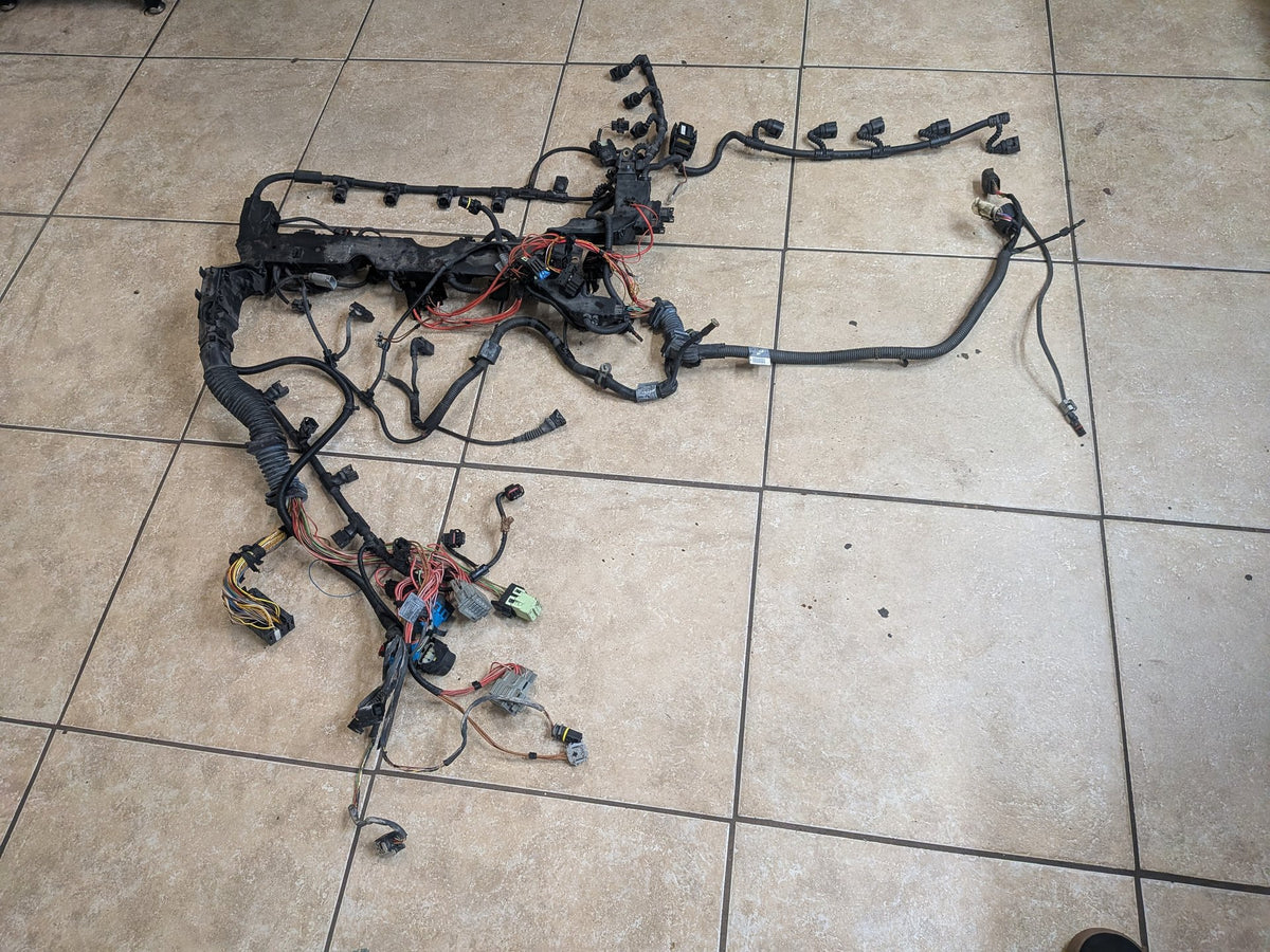 2004-2010 BMW E64 M6 S85B50A Engine Motor Ignition Injector Wiring Wire Harness 7838569