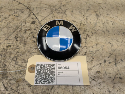 OEM BMW E82 E92 F02 F10 F22 F30 F44 F82 Rear Trunk Lid Round Emblem Logo 82MM