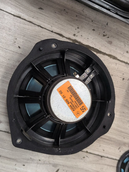 2009-2012 Mercedes-Benz E550 W212 Speakers Subwoofer Tweeter SET A2128202302 OEM