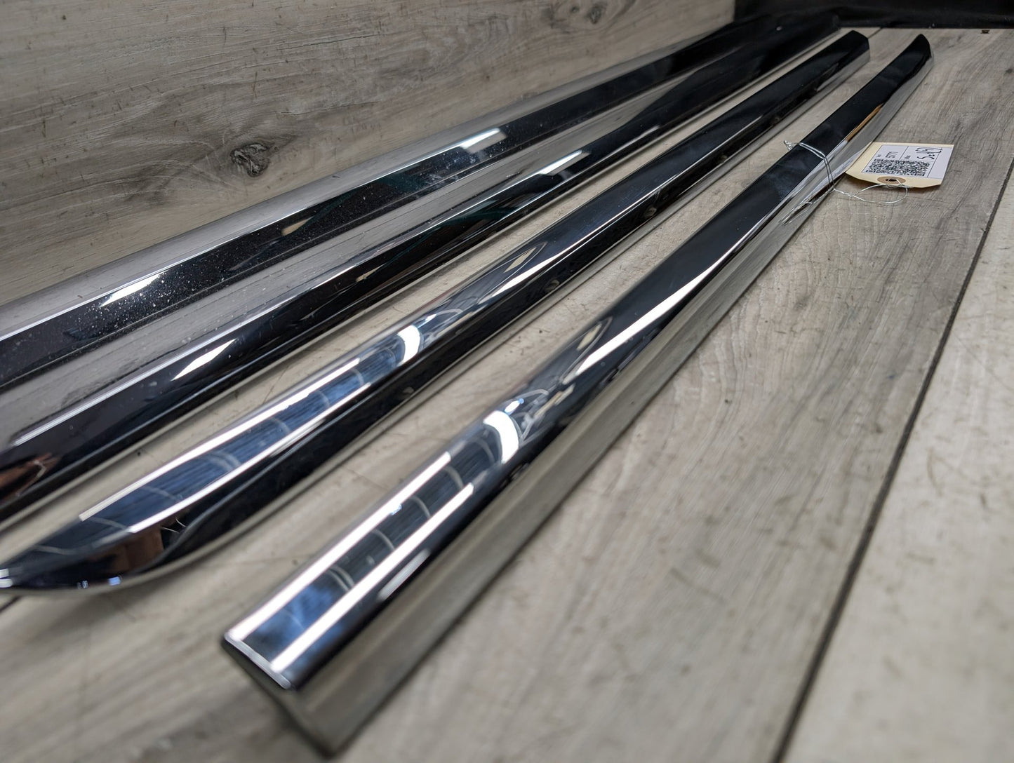 2016-2022 BMW 750Li G12 Front Rear Left Right Exterior Door Trim Molding SET 7397869