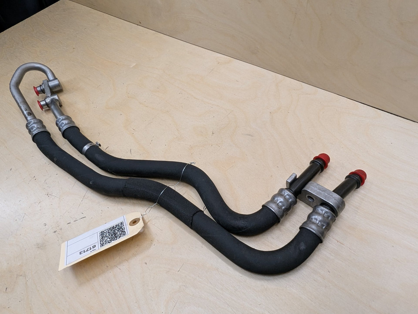 07-15 OEM BMW E84 X1 E90 E92 E93 335 Engine N54 N55 Oil Cooler Lines PAIR