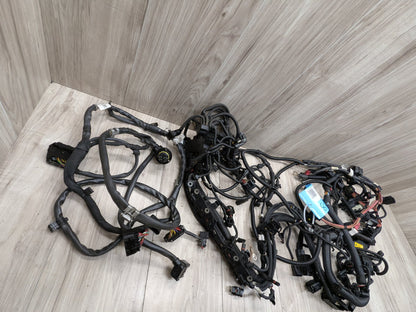 2014 - 2018 BMW X5 F85 Engine Motor Transmission Wiring Wire Harness SET 8043689 S63B44T2