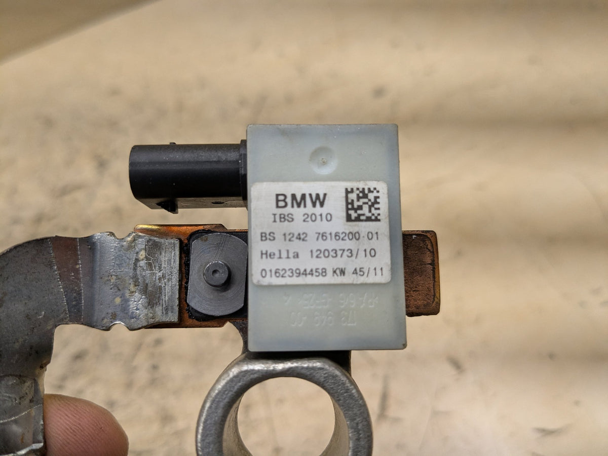 OEM BMW E90 E91 E92 E93 328 330 335 Negative Battery Cable Terminal IBS Sensor