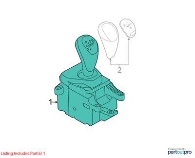 2012-2018 BMW M6 F06 Transmission Switch Shifter Assembly 7846585 OEM