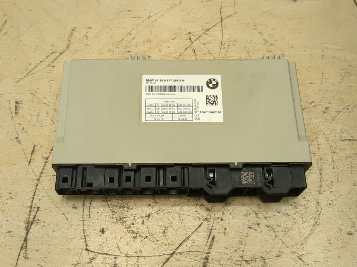 2019-2026 BMW X5 G05 Front Left or Right Seat Control Module 9877268 OEM