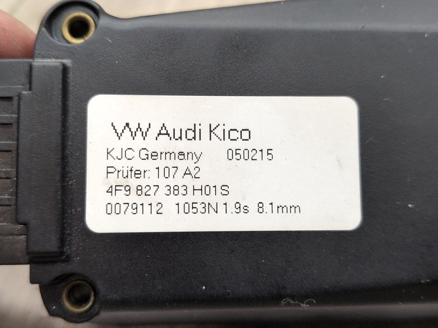 2015-2018 Audi Q3 8U Lower Liftgate Tailgate Lock Latch Actuator 4F9827383H