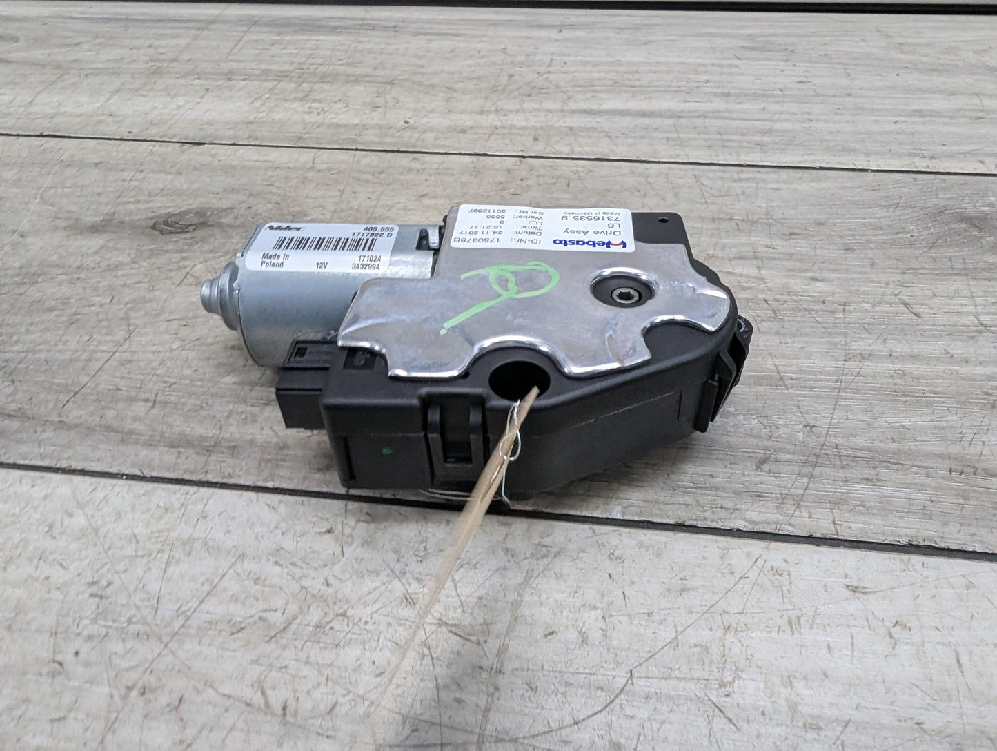 2017-2023 BMW 530i G30 Sunroof Sun Roof Glass Motor 7316535