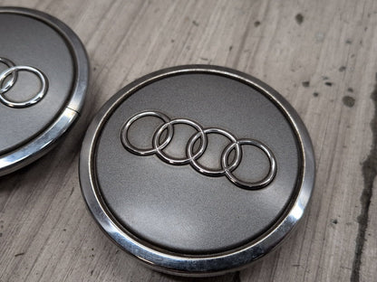 2015-2018 Audi Q3 8U - Wheel Rim Hub Center Cap SET PN: 4B0601170A