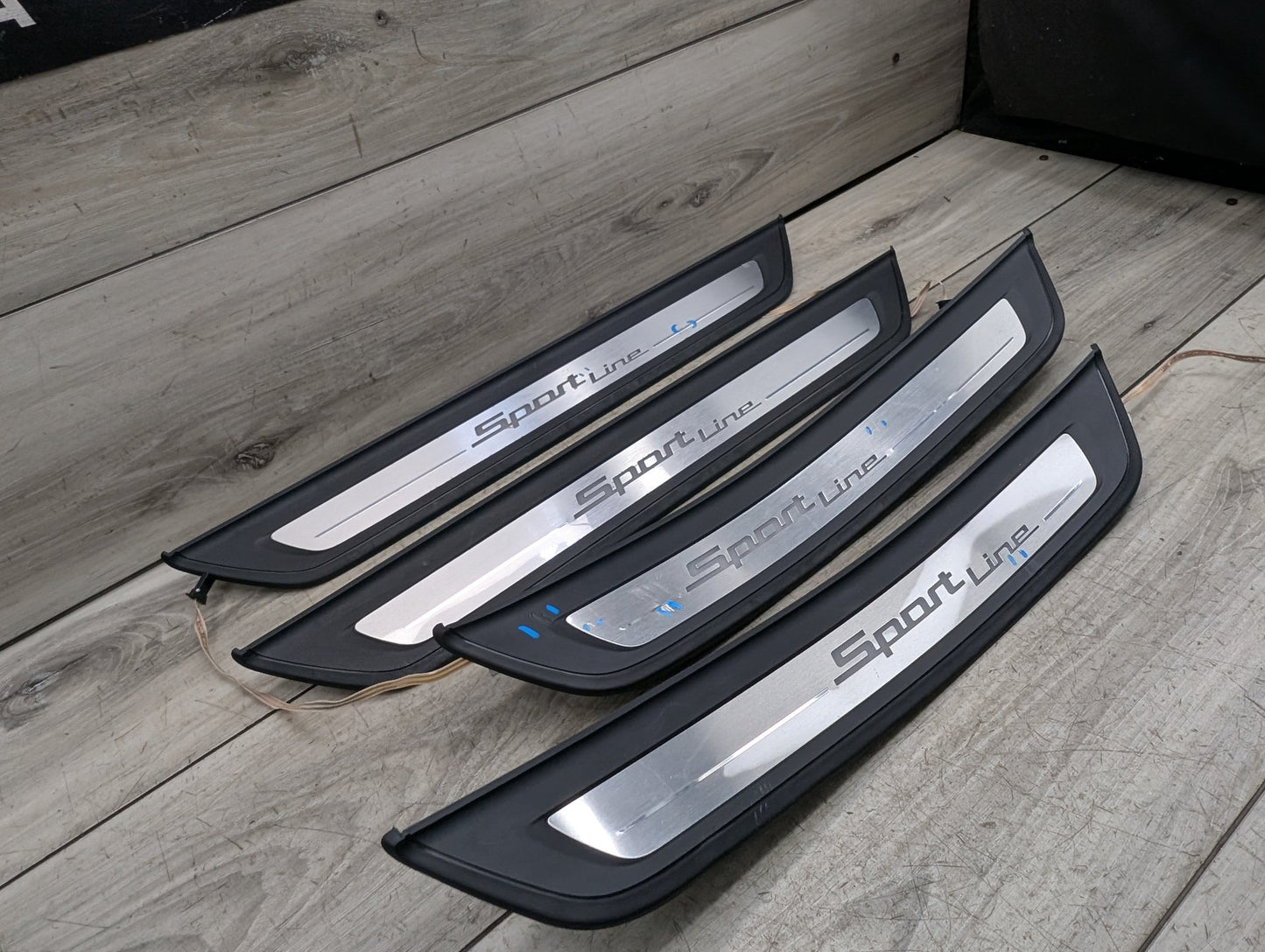 2017-2023 BMW 530i G30 Front Rear Left Right Scuff Plate Door Sill SPORT SET 7405774