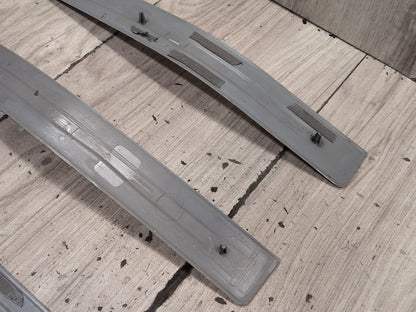 2009-2012 Mercedes-Benz E550 W212 Front Rear Left Right Scuff Plate Door Sill SET A2126861136 OEM