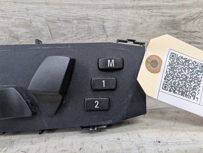 OEM BMW E93 328 335 M3 Front Left Driver Memory Seat Adjustment Control Switch