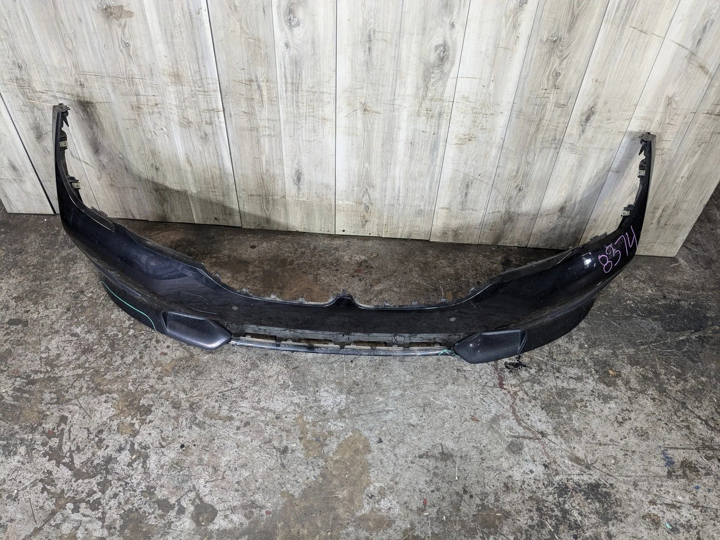 DAMAGE* 19-21 OEM BMW G20 G21 330 Front Bumper Cover Panel Black 475