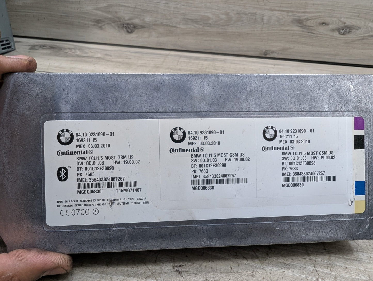OEM BMW E90 F01 F10 F02 X3 Combox Telematics Communication Bluetooth GPS Module
