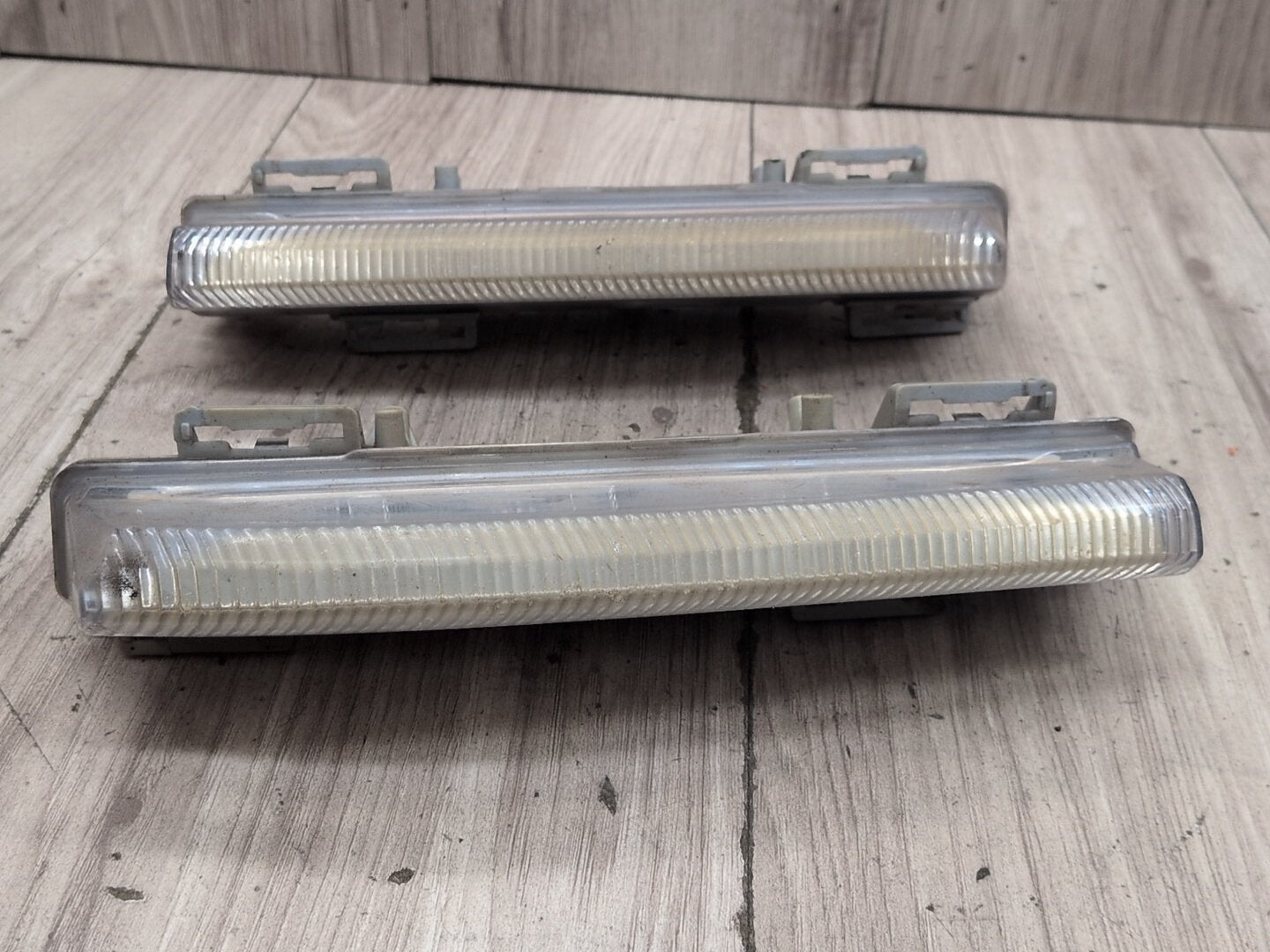 2009-2012 Mercedes-Benz E550 W212 Front Left Right Bumper Fog Lamp Lights SET