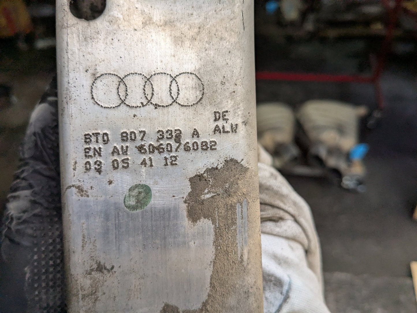 2008 - 2017 Audi S5 8T Rear Bumper Reinforcement Rebar Bar 8T0807313