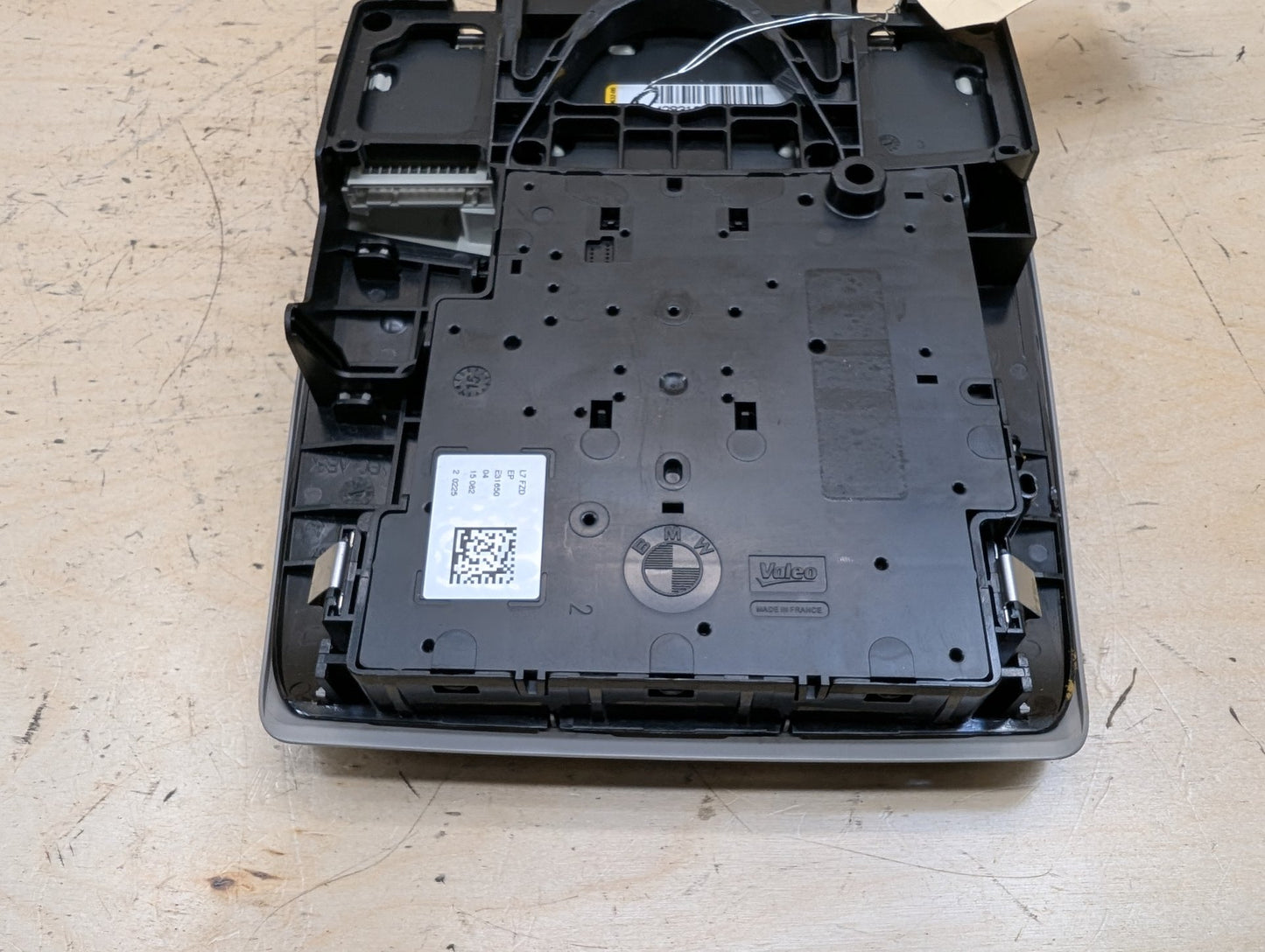 2012-2018 BMW 320i F30 Headliner Overhead Dome Light Switch Module 9312494